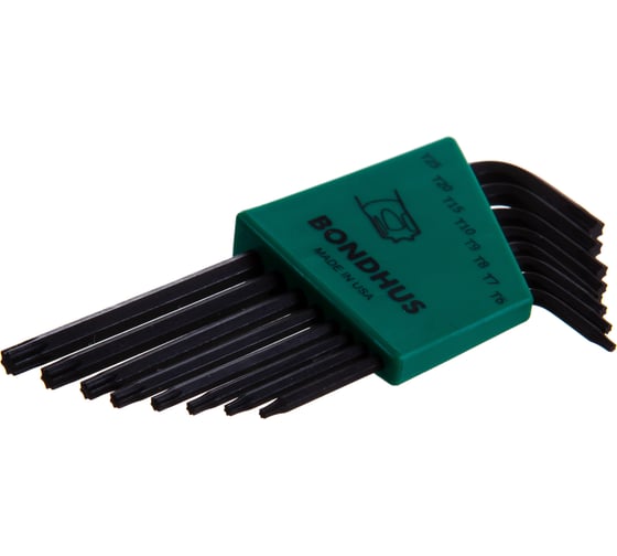 Набор из 8 ключей Torx BONDHUS L T6-T25 31832