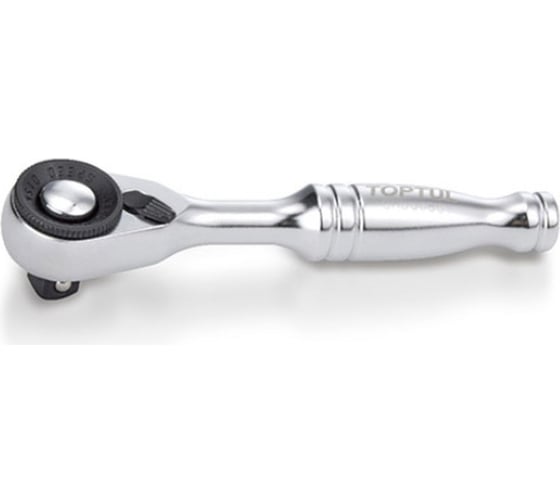 Трещотка TOPTUL 1/4" 60 зубов, 86.5 мм CHDU0801 1