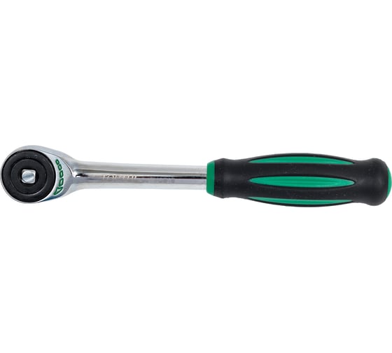 Ротационная трещотка с переставным квадратом TOPTUL 1/4", 60 зубов, 180 мм CJTV0818 1