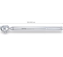 Телескопическая трещотка TOPTUL 1", 43 зуба, 500-800 мм CHES3208 30896697