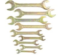 Набор рожковых ключей Политех CS оцинкованные, 8-27 мм, 9 шт. 2731108