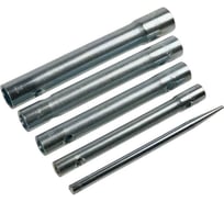 Набор ключей трубок СЕРВИС КЛЮЧ 5 предметов, 8x10, 10x12, 14x15, 17x19, бородок 75377