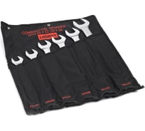 Набор комбинированных сатинированных ключей HORTZ 6шт. 22-36 HOR 116214