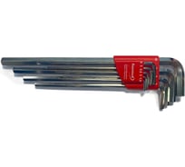 Набор шестигранных г-образный удлиненных ключей FORMAT 1.5-10 мм, 9 шт. 5847 0120