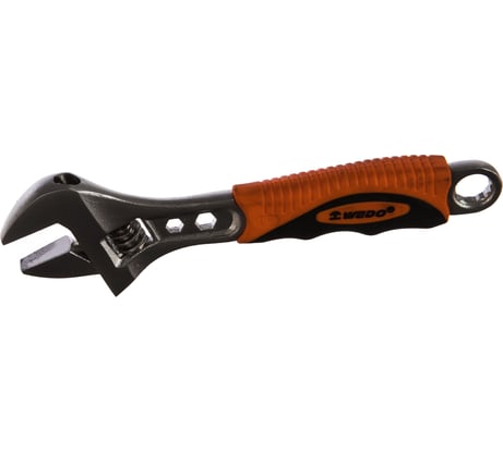 Гаечный разводной ключ с прорезиненной ручкой WEDO 150 мм WD239-06