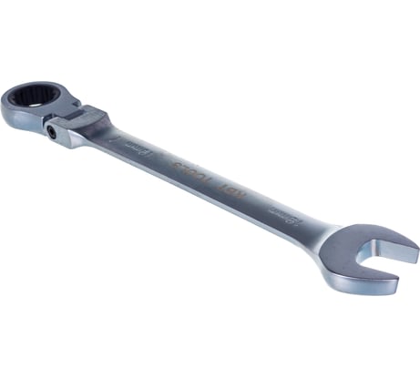 Гаечный ключ КВТ трещоточный с шарниром 19 мм 79199