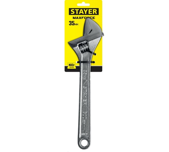 Разводной ключ Stayer MAX-Force, 300 / 35 мм, 2725-30_z01