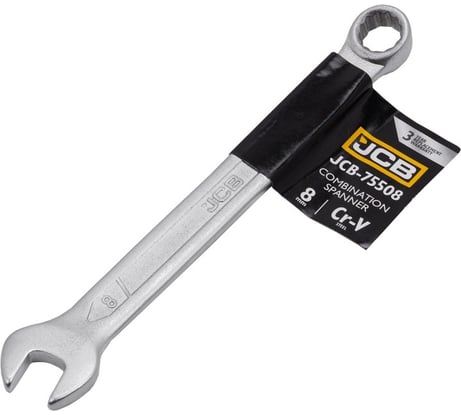 Ключ JCB комбинированный 8мм JCB-75508(57171)