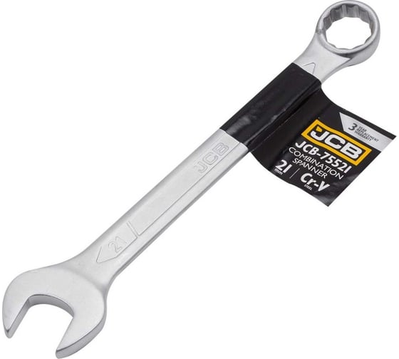 Ключ JCB комбинированный 21мм JCB-75521(57184) 1