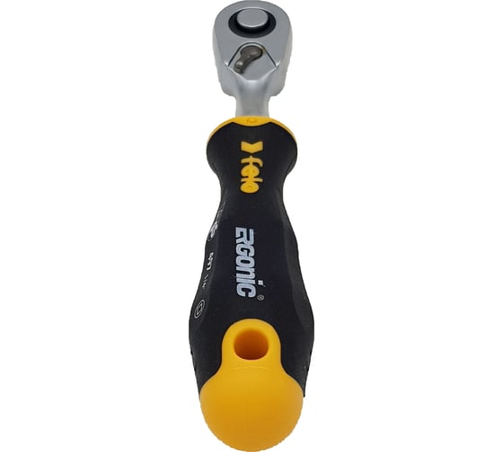 Трещотка Felo Ergonic 1/4" 72 зуба в блистере 49763541