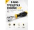 Трещотка Felo Ergonic 1/4" 72 зуба в блистере 49763541 2