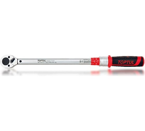 Динамометрический ключ TOPTUL 40-210 Нм 1/2" ANBV1621