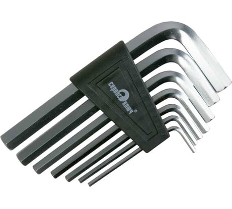 Набор шестигранников 7 предметов СЕРВИС КЛЮЧ 76400