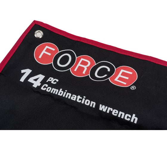Набор гаечных ключей 14 предметов FORCE 5141C