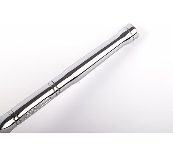 Вороток-рукоятка Sata 1/4" 141мм с круглой головкой, быстросъёмной реверсной трещоткой и пластиковой рукояткой 11901