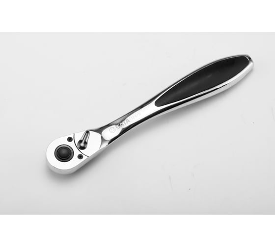 Вороток SATA 3/8" рукоятка (217мм; капл.голов.) быстросъёмн. храпов. реверс .резин.рукоятка 12970
