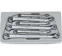 Набор накидных ключей 6 предметов под звездочку 75 градусов FORCE 5065