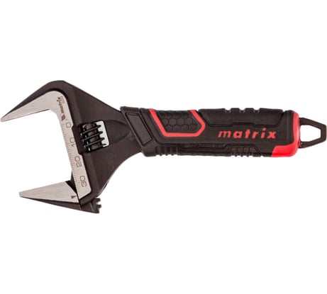 Разводной ключ MATRIX PRO тонкие губки фосфатированный 2-х компонентная рукоятка 150 мм 15576