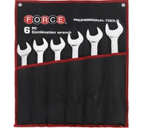 Набор дюймовых комбинированных ключей 1-1/4" по 1-5/8" FORCE 50651S