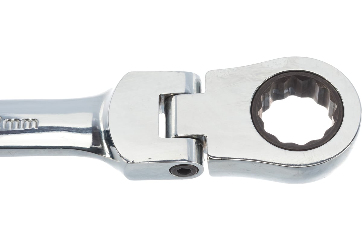 Рожковый ключ с храповиком на шарнире Hans 22 мм 1165FM22 - выгодная .