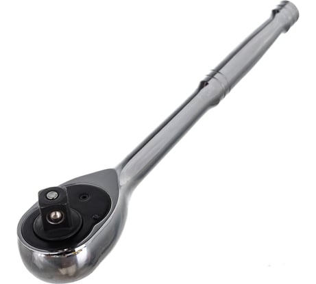 Трещотка ЭВРИКА 1/2 72-зубцовая с прямой металлической ручкой ER-71272