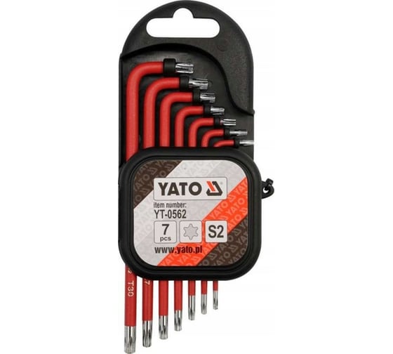 Набор ключей YATO ТОRХ TAMPER PROOF Т9-Т30 YT-0562