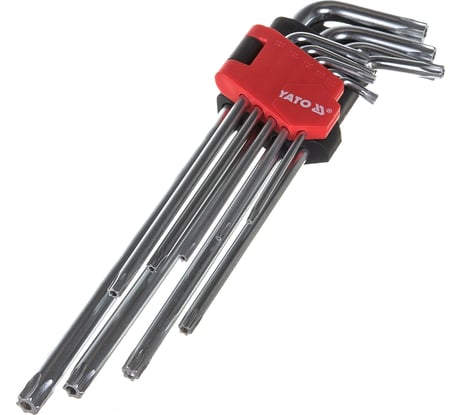 Набор ключей YATO ТОRХ TAMPER PROOF Т10-Т50 YT-0512