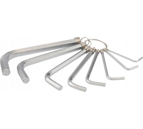 Набор шестигранников YATO 8шт. 2,0-10мм CrV YT-0503