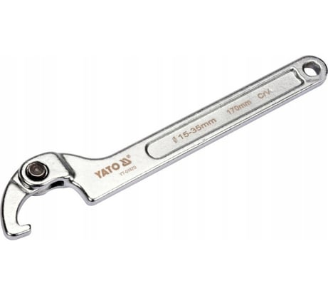 Сегментный шарнирный ключ YATO 15-35 мм, с крючком YT-01670
