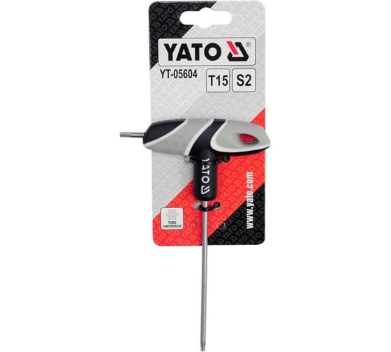 Ключ TORX с Т-образной рукояткой Т15 YATO YT-05604