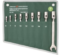 Набор ключей Дело Техники комбинированных шарнирных 9шт., планшет тетрон. 516091