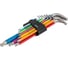 Набор Г-образных ключей WERA 3950/9 Hex-Plus Multicolour HF Stainless 1 нержавеющая сталь, с фиксирующей функцией, 9 предметов, 1.5, 2, 2.5, 3, 4, 5, 6, 8, 10 мм WE-022699 1