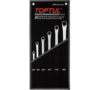 Набор накидных ключей TOPTUL EXTRA LONG 8-24 мм, 6 шт. GPAP0602