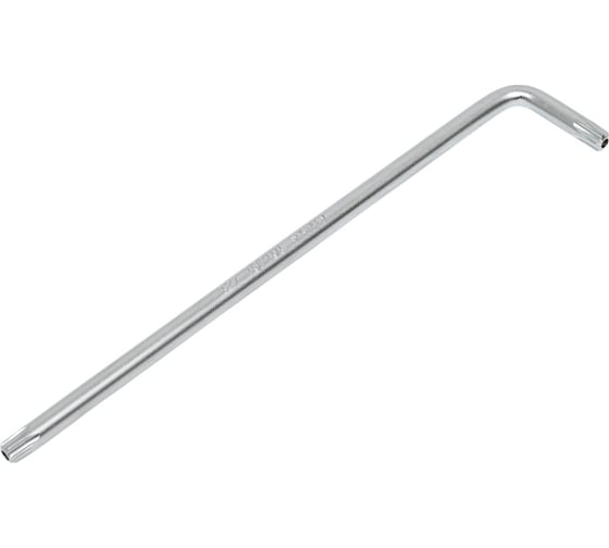 Ключ TOPTUL Г-образный, TORX T27 экстрадлинный, с отверстием, L=145 мм AIBE2715 1