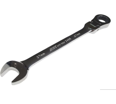 Ключ комбинированный трещоточный JTC с подвижной головкой 27 мм, 3496 587637