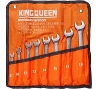 Набор комбинированных ключей KINGQUEEN 8-19 мм, 8 шт. в сумке 8PCS8-19MM WIB-1234