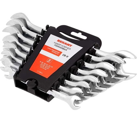 Набор рожковых ключей REXANT 12-5844