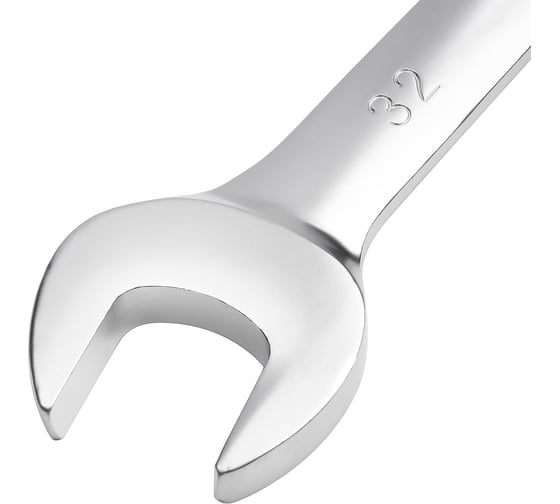 Комбинированный трещоточный ключ AV Steel 32 мм. AV-315032