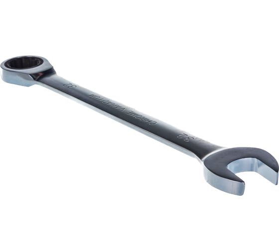 Комбинированный трещоточный ключ AV Steel 32 мм. AV-315032