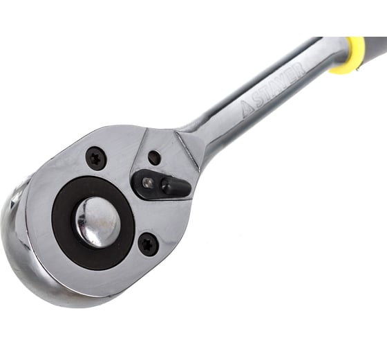 Трещотка для торцовых головок STAYER PROFI Сr-V сталь, 45 зубцов, 1/2 27786-1/2