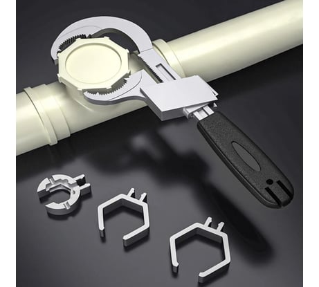 Многоцелевой дуговой зубчатый ключ для раковины, ванной комнаты, сантехники Vitatools KS-r