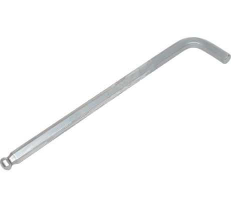 Ключ Kraftool "INDUSTRIE" имбусовый, длинный c шариком, Cr-Mo, хромосатинированное покрытие, HEX 10 27437-10