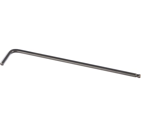 Ключ Kraftool "INDUSTRIE" имбусовый, длинный c шариком, Cr-Mo, хромосатинированное покрытие, HEX 4 27437-4