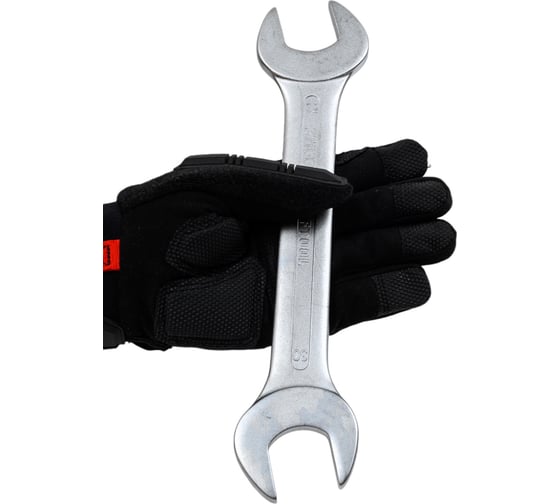 Гаечный рожковый ключ Kraftool Expert Cr-V сталь хромированный 30x32 мм 27033-30-32