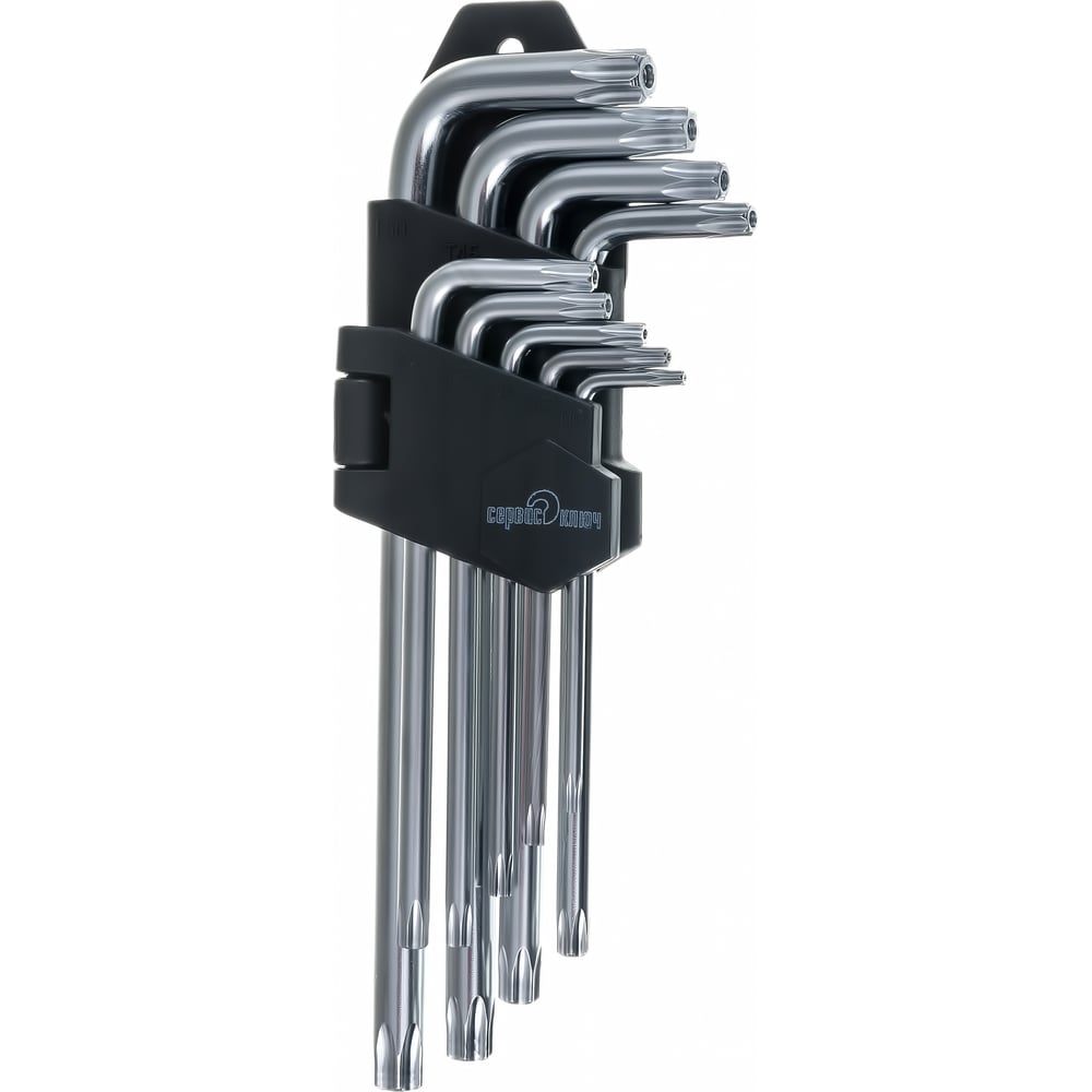 Набор ключей TORX Г-обр. 9 пред.