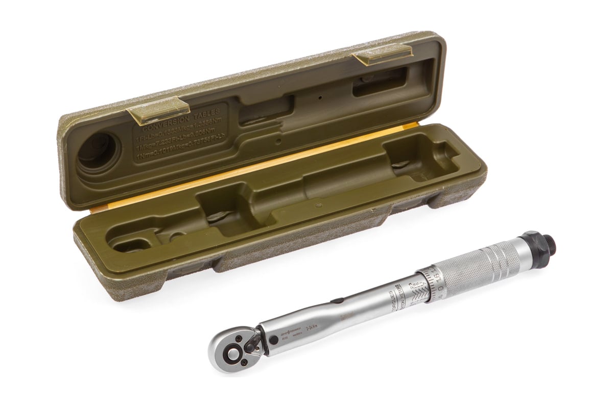 Динамометрический ключ Дело Техники 1/4", щелчковый, 2-24 Нм 690002 ...
