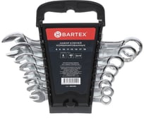 Набор комбинированных ключей BARTEX 8-19 мм, 8 предметов, подвес 460483