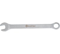 Комбинированный ключ BARTEX 12 мм, матовый, CrV сталь 169968