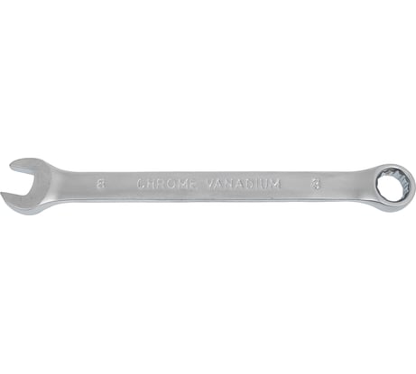 Комбинированный ключ BARTEX 8 мм, матовый, CrV сталь 169964