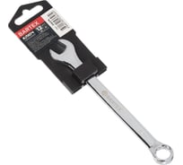 Комбинированный ключ BARTEX 12 мм, хромированный, зеркальный, CrV сталь 316276